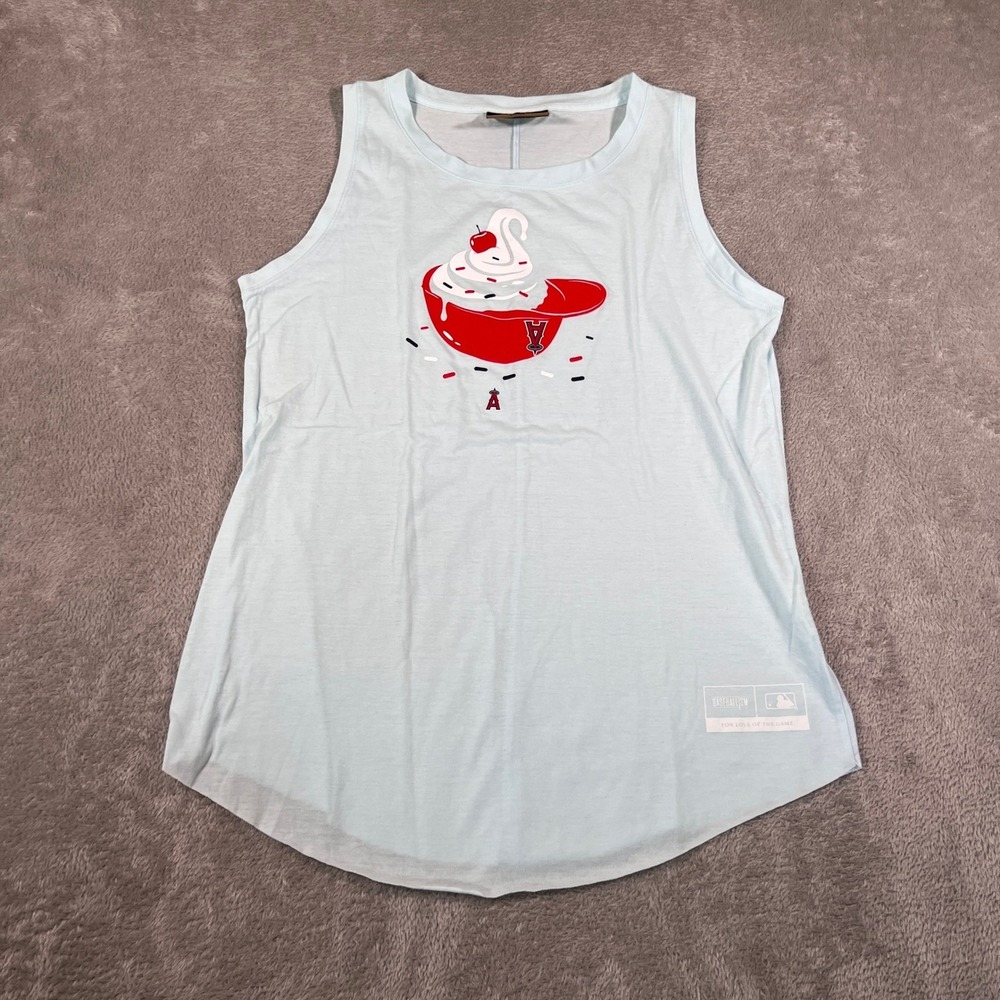 Los Angeles Angels Baseballism Tank Top Women's Large‎ Sportswear Sundae